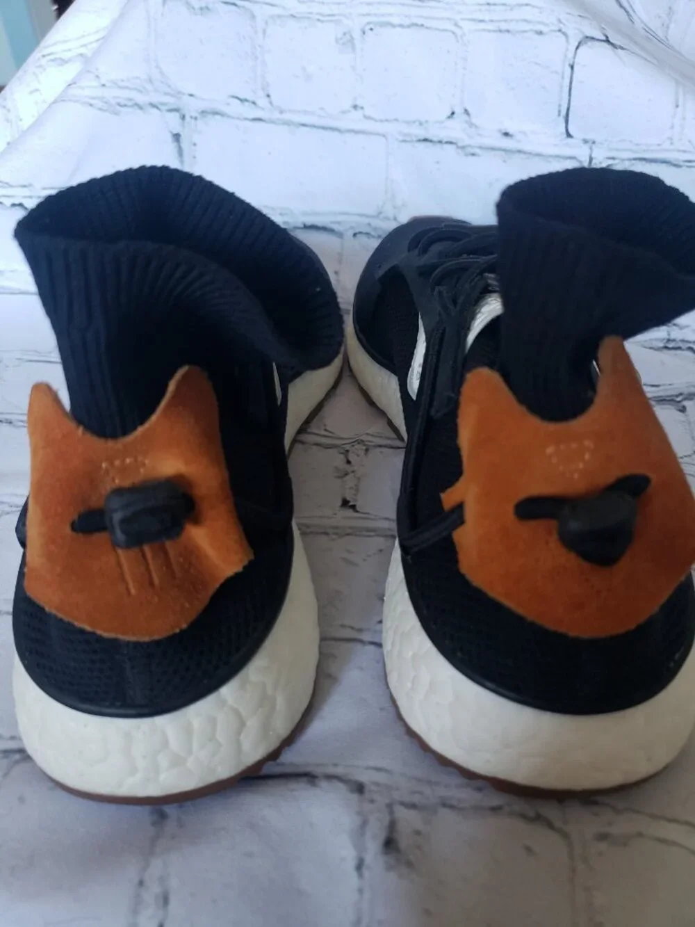 Adidas Originals Alexander Wang AW RUN Black/White/Gum Size 8 VERY RARE! - Picture 5 of 8